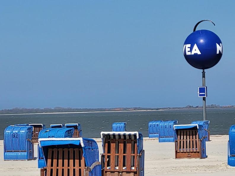 Liebevoll Eingerichtete Ferienwohnung Luettje Koje Dornum Zewnętrze zdjęcie